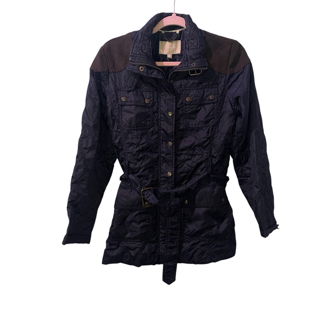 Banana Republic Brown Utility Jacket with Belted Waist